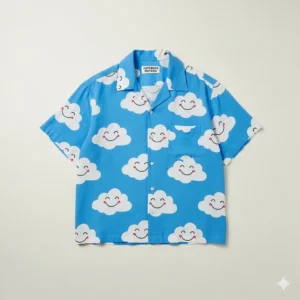 La Camisa de las Nubes Sonrientes